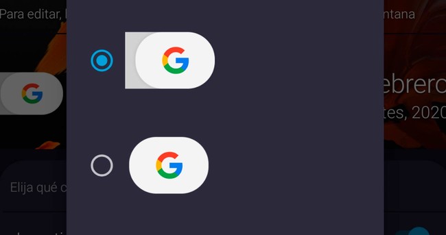 Widget Google Pixel