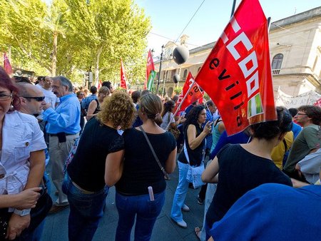 El poder de la silicona en la huelga general