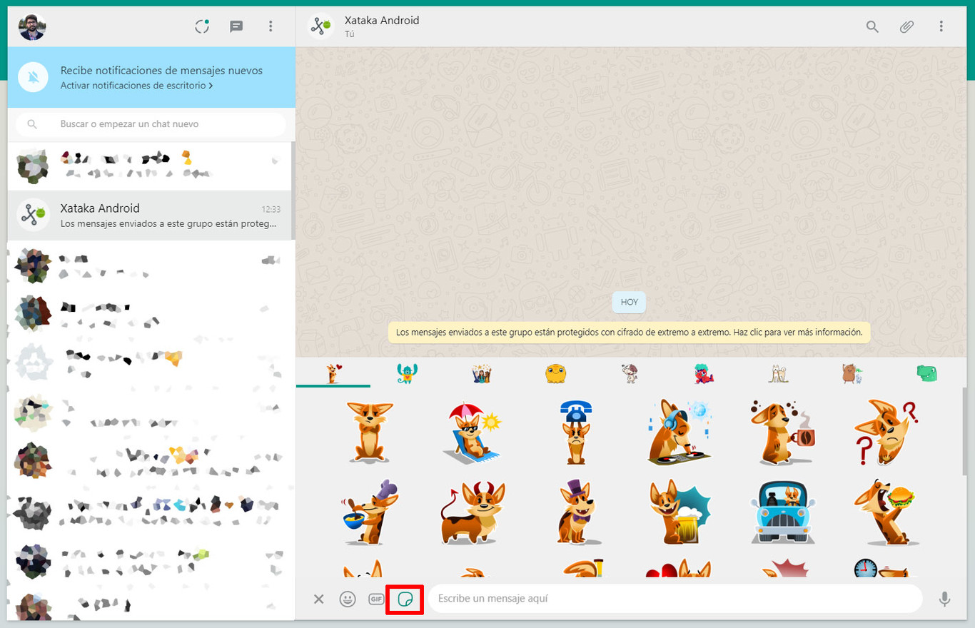 Así puedo usar mis stickers personalizados de Whatsapp en Whatsapp 
