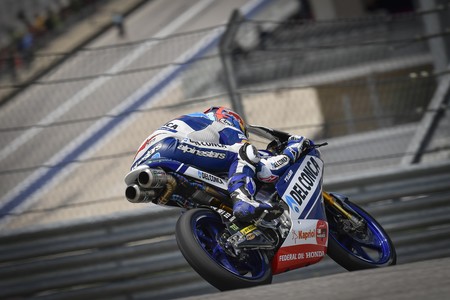 Jorge Martín se lleva la pole de Moto3 en Austin con medio segundo sobre Arón Canet