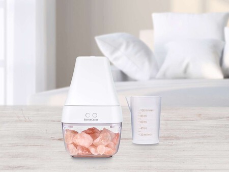 Difusor Ultrasonico Con Aromaterapia Y Sal De Himalaya Zoom 2
