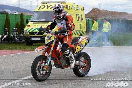 Arranca el Campeonato de España de Supermotard 2012 en Villena con magníficos duelos