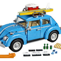 Más de 20 cm de largo y compuesto de 1.167 piezas, así es el Volkswagen Escarabajo de Lego