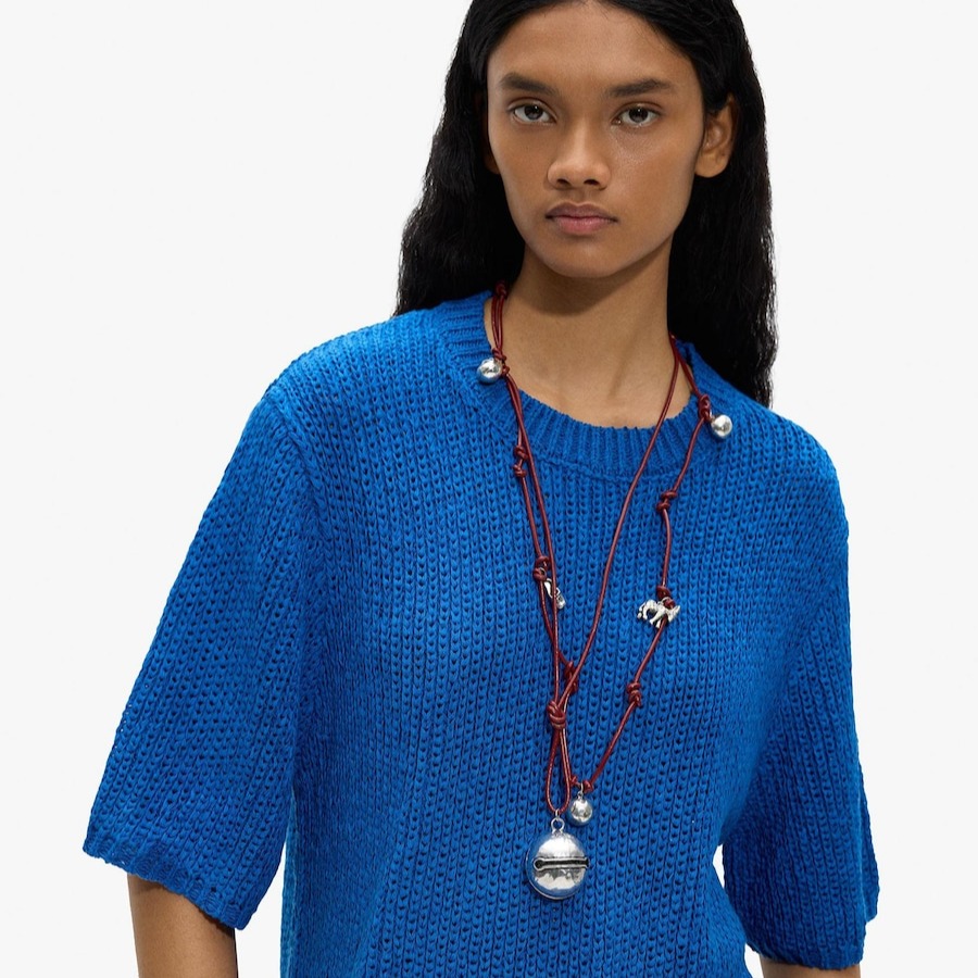 Parfois
Jersey de mujer de punto de manga corta en liso