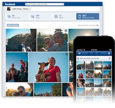Facebook se apunta a la moda de subir las fotografías de tu iPhone automáticamente