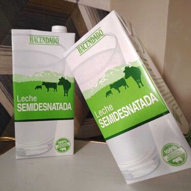 Cómo hacer un jarrón de diseño con un brik de leche de Mercadona: más fácil y resultón, imposible