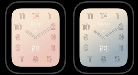 Apple Watch Hermès Editionのユーザーに届くと思われる新しい文字盤。