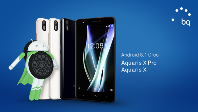 Aquaris X y X Pro con Android 8.1 Oreo