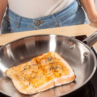 Estas son las sartenes Tefal de acero inoxidable perfectas para dejar el teflón: para todas las cocinas y a precio de outlet   