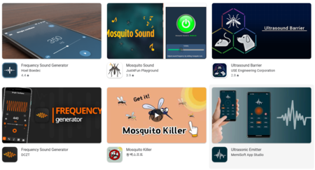 Aplicaciones mosquitos Play Store
