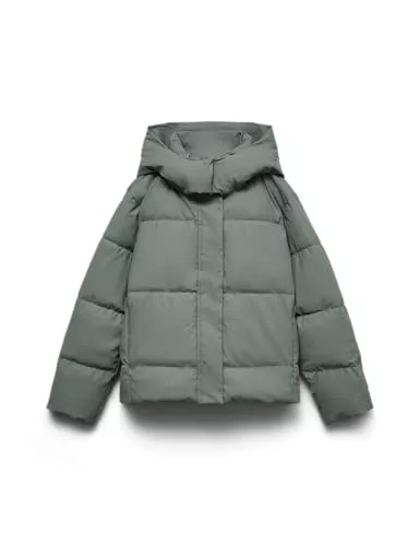 Vero Moda Chaqueta de plumas para mujer VMGRETAKYLIE, Bálsamo Verde, XS