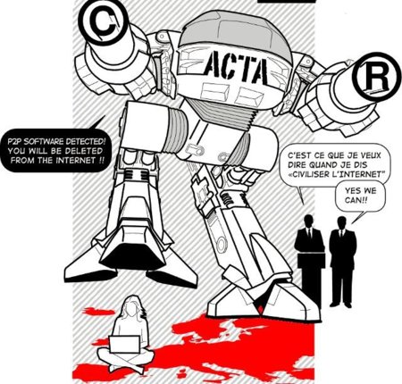 Siguiente asalto del ACTA en Bruselas: 25 y 26 de Abril