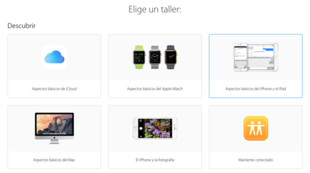 La nueva web de las Apple Store ya está aquí: qué nuevos talleres hay y cómo apuntarse a ellos