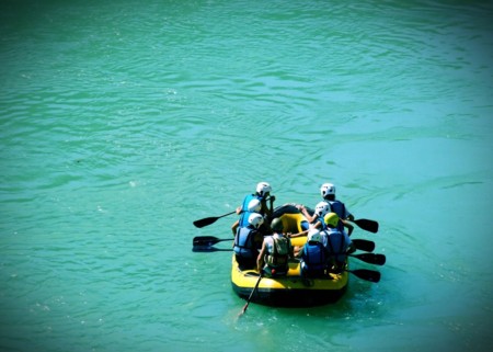 rafting