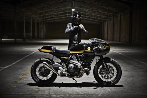 Fuel Strada: una impresionante Scrambler con sabor a café solo, negro y dorado