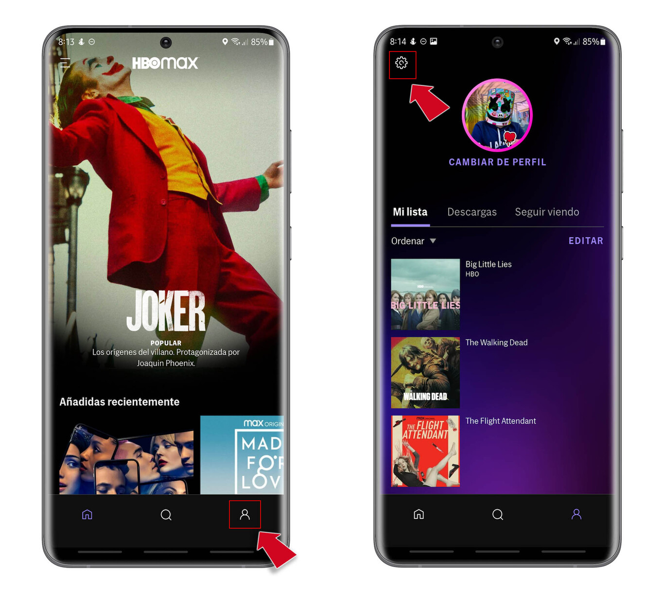 Cómo gestionar la calidad de las descargas en HBO Max para ahorrar ...