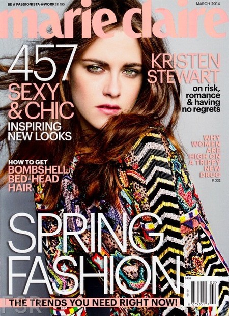 Kristen Stewart en Marie Claire: errar es humano... ¡y de arrepentirse, nada de nada!