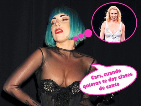 Lady Gaga la lía parda metiéndose con Britney Spears, ¡que comience la pelea de gatas!
