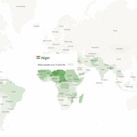 El mapa que refleja en cuántos países es legal el matrimonio infantil. Respuesta: tres veces más que los países que permiten el matrimonio gay 