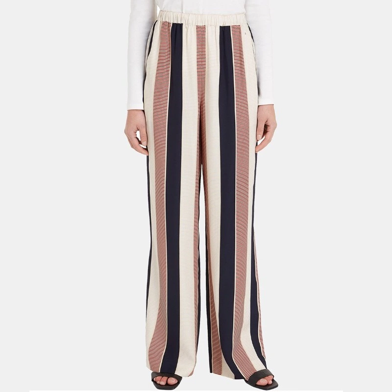 Tommy Hilfiger Pantalón de mujer estampado y fluido