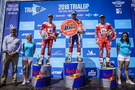 Podio Trialgp Portugal 2018