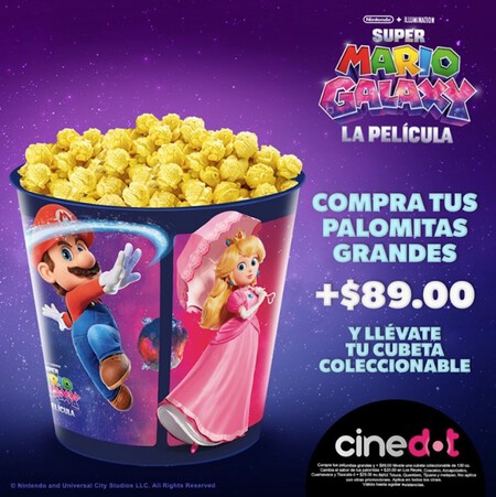Coleccionables Mario Galaxy Cinedot Mexico