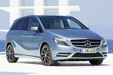 Así es el frontal del Mercedes-Benz Clase B 2012