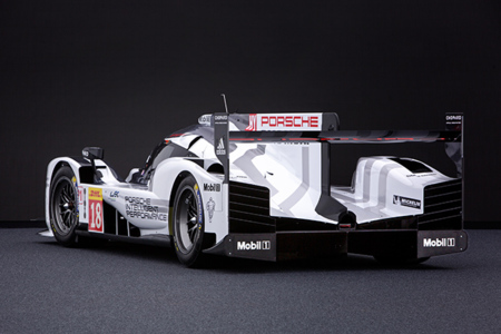 2015 Porsche 919 Hybrid 3 4 Rear