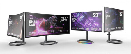 Cooler Master lanza cuatro nuevos monitores con frecuencias de actualización de hasta 240Hz entre 27 y 34 pulgadas
