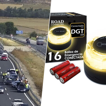 El negocio "made in China" de las balizas V-16 de la DGT: homologar el mismo producto 24 veces y venderlo con diferentes marcas