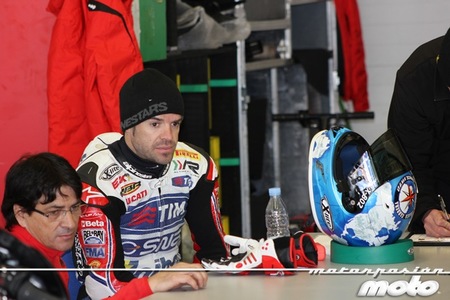 Carlos Checa en Jerez