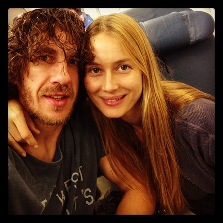 Carles Puyol y Vanesa Lorenzo, vaya par de tortolitos estáis hechos