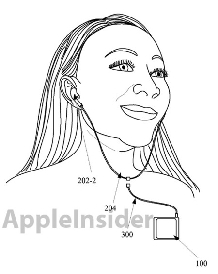 Auriculares inalámbricos de Apple en una patente