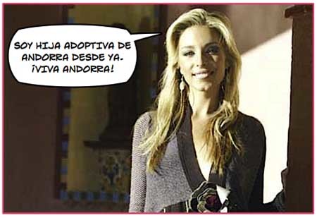 Gisela a Eurovisión por Andorra