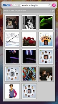 Flickrator: Otro widget para navegar por Flickr desde Dashboard