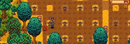 Aspersores Stardew Valley