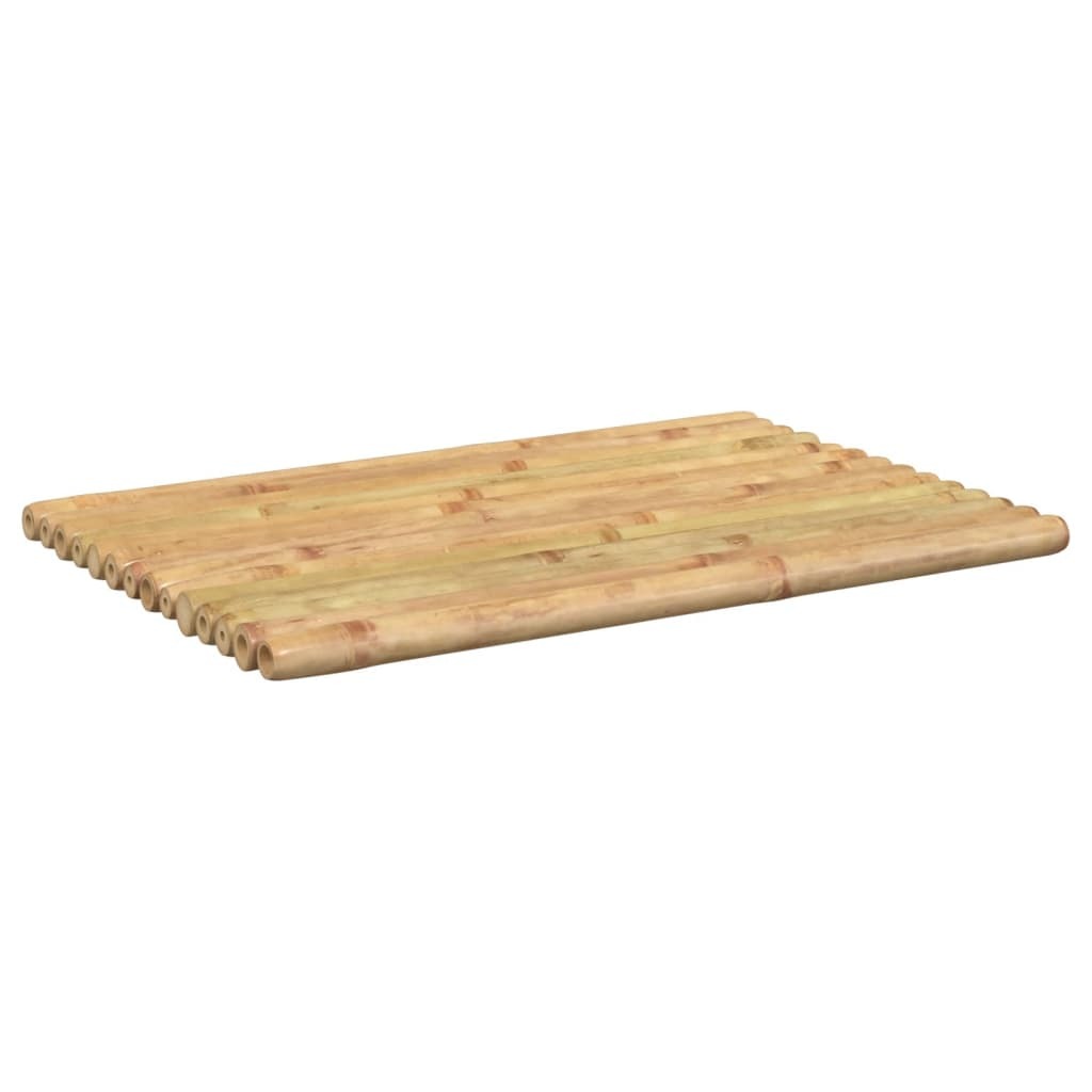 Alfombrillas de baño 2 unidades bambú 50x35 cm vidaXL
