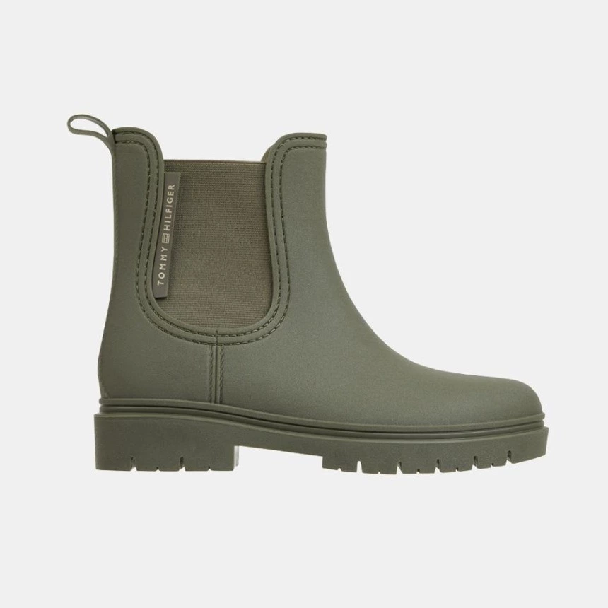 Tommy Hilfiger Botines de agua de mujer tipo Chelsea