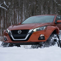 Nissan lo ha vuelto a hacer: esta bestia se llama Altima-te AWD Concept y la nieve es su reino