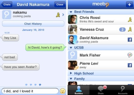 Meebo ya está disponible en la App Store
