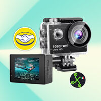 Esta cámara de acción es de las más baratas que puedes conseguir: cuesta solo 504 pesos en Mercado Libre 