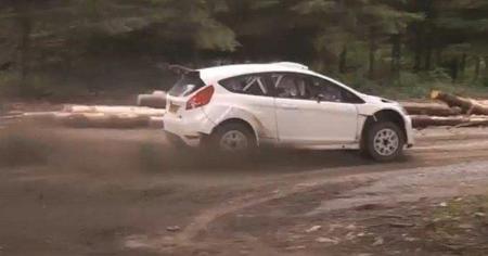 Mathew Wilson enseña el nuevo Ford Fiesta WRC en movimiento
