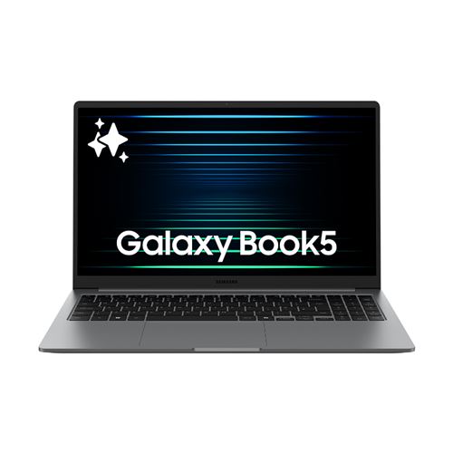 Ordenador Portátil Samsung Galaxy Book5 Ultrafino, Intel Core Ultra 5-225u, 16gb Ram, 512gb Ssd, Intel Graphics, Windows 11 Home, 15,6" Full Hd, Gris