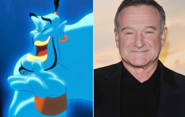 Aladdin y Robin Williams