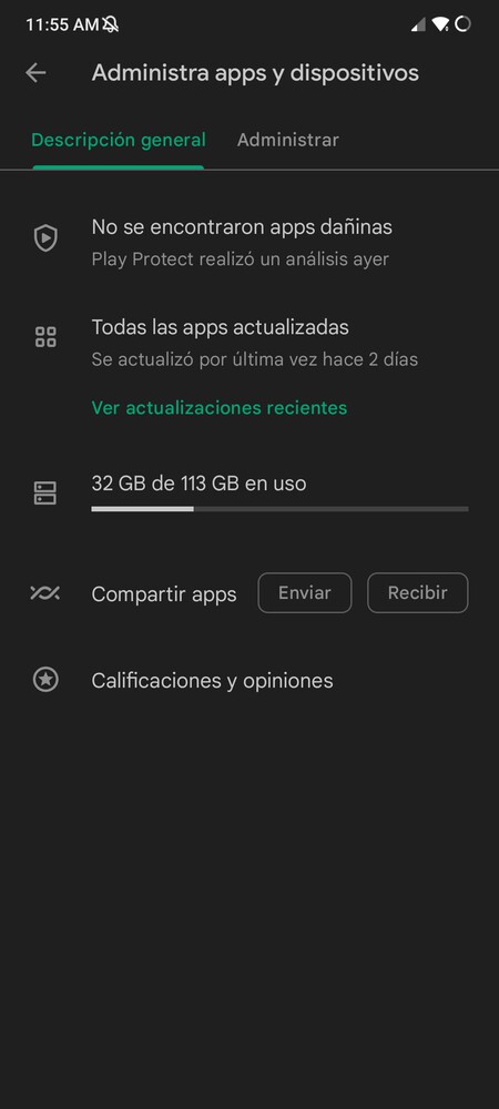 Actualizar WhatsApp desde la tienda de apps