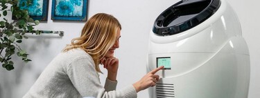 Parece un robot de Disney, pero es lo último en lavadoras-secadoras: no necesita toma de agua y promete ahorrar energía y tiempo 