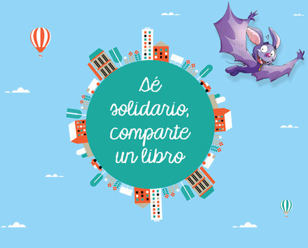 Si a tu hijo le gusta leer a Bat Pat, podéis participar en la campaña solidaria "Libros que llegarán muy lejos"