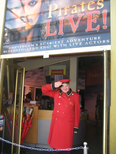 El museo de cera Madame Tussaud’s Scenerama (Ámsterdam)