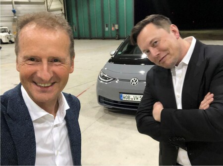 Diess Elon Musk Volkswagen Id 3