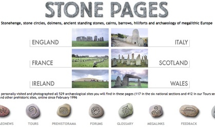 Stone Pages, la Europa megalítica